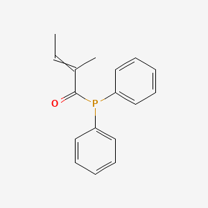 1-(Diphenylphosphanyl)-2-methylbut-2-en-1-one