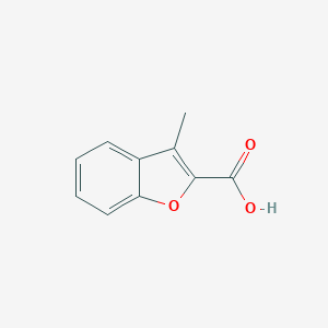 B144128 3-Methylbenzofuran-2-carboxylic acid CAS No. 24673-56-1