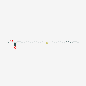 molecular formula C17H34O2Te B14412813 Methyl 8-(octyltellanyl)octanoate CAS No. 84057-03-4