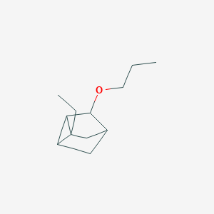 1-Ethyl-3-propoxytricyclo[2.2.1.0~2,6~]heptane