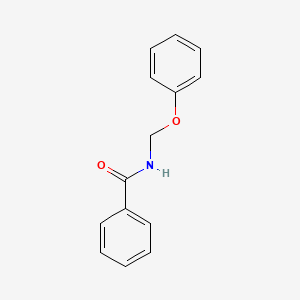 molecular formula C14H13NO2 B14412826 Benzamide, N-(phenoxymethyl)- CAS No. 82212-42-8