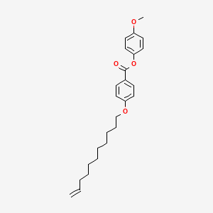 4-Methoxyphenyl 4-[(undec-10-en-1-yl)oxy]benzoate