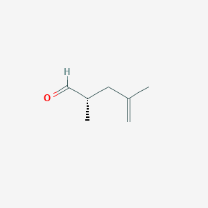 4-Pentenal, 2,4-dimethyl-, (2S)-