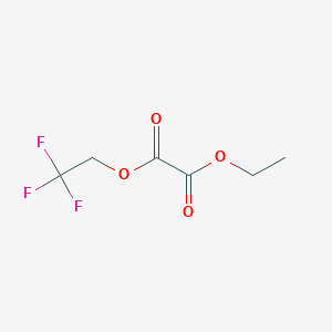 molecular formula C6H7F3O4 B1441289 Ethyl 2,2,2-trifluoroethyl oxalate CAS No. 1269151-38-3