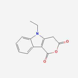 5-Ethyl-4,5-dihydropyrano[4,3-b]indole-1,3-dione