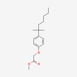 Acetic acid, (4-(1,1-dimethylhexyl)phenoxy)-, methyl ester