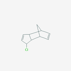 molecular formula C10H11Cl B14412987 1-Chloro-3a,4,7,7a-tetrahydro-1h-4,7-methanoindene CAS No. 85483-95-0