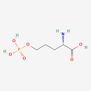 L-Norvaline, 5-(phosphonooxy)-