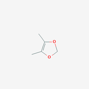 molecular formula C5H8O2 B14413084 4,5-Dimethyl-2H-1,3-dioxole CAS No. 85976-13-2