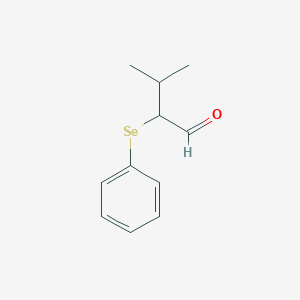 3-Methyl-2-(phenylselanyl)butanal