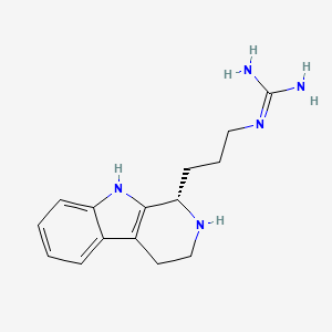 molecular formula C15H21N5 B14413135 Trypargine CAS No. 82054-21-5