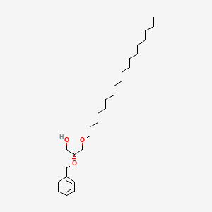 molecular formula C28H50O3 B14413139 (2R)-2-(Benzyloxy)-3-(octadecyloxy)propan-1-OL CAS No. 80459-31-0