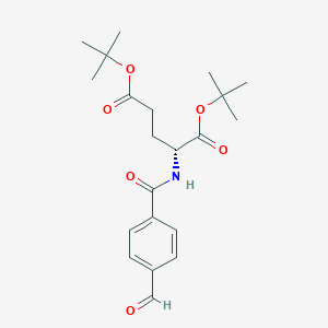 Di-tert-butyl N-(4-formylbenzoyl)-D-glutamate