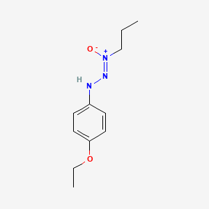 (Z)-[(4-ethoxyphenyl)hydrazinylidene]-oxido-propylazanium