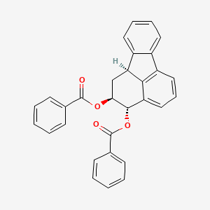 2alpha,3beta,10bbeta-Tetrahydro-2,3-fluoranthenediol dibenzoate