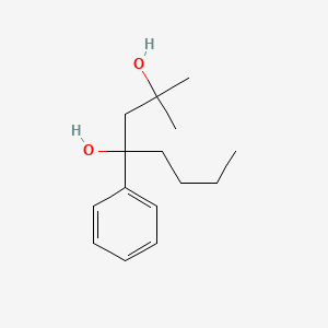 2-Methyl-4-phenyloctane-2,4-diol