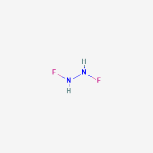 molecular formula F2H2N2 B14413295 1,2-Difluorohydrazine CAS No. 84914-60-3