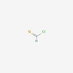 molecular formula CHClSi B14413302 CID 21611516 