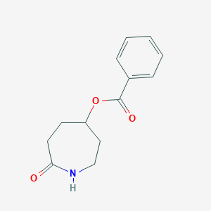 7-Oxoazepan-4-yl benzoate