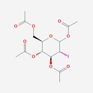 molecular formula C14H19IO9 B1441345 1,3,4,6-四-O-乙酰-2-脱氧-2-碘-D-吡喃葡萄糖 CAS No. 95672-63-2