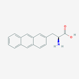 molecular formula C17H15NO2 B1441358 3-(2-蒽基)丙氨酸 CAS No. 155760-00-2