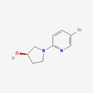 molecular formula C9H11BrN2O B1441369 (R)-1-(5-溴吡啶-2-基)吡咯烷-3-醇 CAS No. 690265-87-3