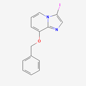 B1441373 8-(Benzyloxy)-3-iodoimidazo[1,2-a]pyridine CAS No. 885276-38-0
