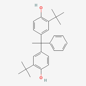 4,4'-(1-Phenylethane-1,1-diyl)bis(2-tert-butylphenol)