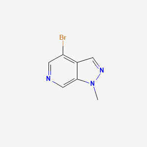 B1441427 4-Bromo-1-methyl-1H-pyrazolo[3,4-c]pyridine CAS No. 1032943-41-1