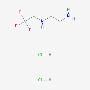 B1441433 (2-Aminoethyl)(2,2,2-trifluoroethyl)amine dihydrochloride CAS No. 1334147-63-5