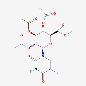 5-Fluorouracil N-beta-D-Glucuronide Methyl Ester, 2,3,4-Triacetate