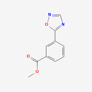 molecular formula C10H8N2O3 B1441449 3-(1,2,4-恶二唑-5-基)苯甲酸甲酯 CAS No. 1354951-60-2