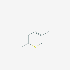 2,4,5-Trimethyl-3,6-dihydro-2H-thiopyran