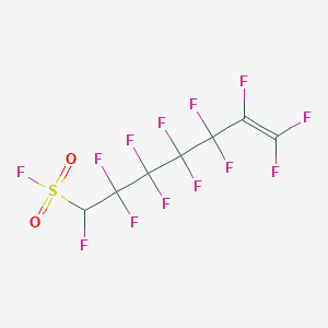 1,2,2,3,3,4,4,5,5,6,7,7-Dodecafluorohept-6-ene-1-sulfonyl fluoride