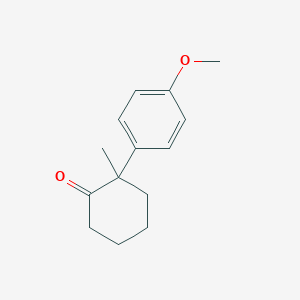 Cyclohexanone, 2-(4-methoxyphenyl)-2-methyl-