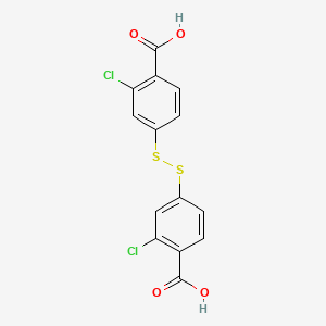 Benzoic acid, 4,4'-dithiobis[2-chloro-