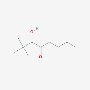 3-Hydroxy-2,2-dimethyloctan-4-one