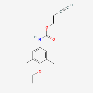 But-3-yn-1-yl (4-ethoxy-3,5-dimethylphenyl)carbamate