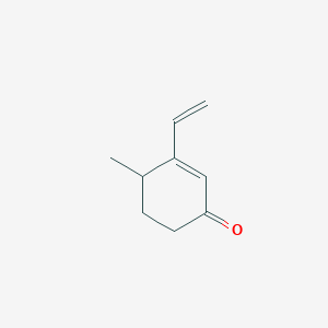 3-Ethenyl-4-methylcyclohex-2-en-1-one