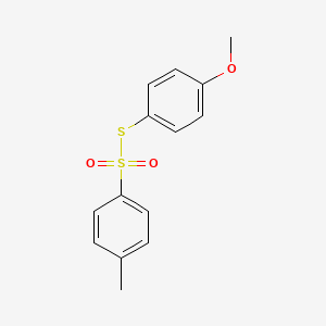 S-(4-Methoxyphenyl) 4-methylbenzene-1-sulfonothioate