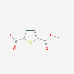 5-(Methoxycarbonyl)-2,3-dihydrothiophene-2-carboxylate