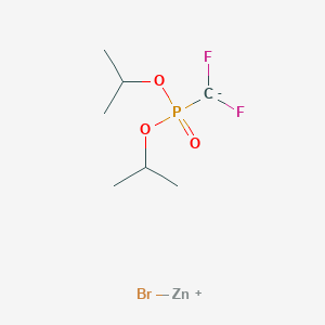 Zinc, [[bis(1-methylethoxy)phosphinyl]difluoromethyl]bromo-