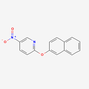 2-[(Naphthalen-2-yl)oxy]-5-nitropyridine