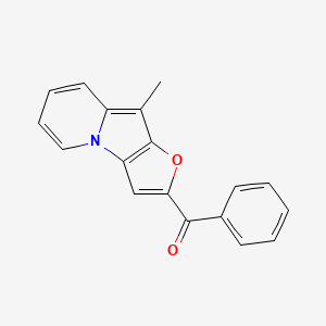 (9-Methylfuro[2,3-b]indolizin-2-yl)(phenyl)methanone