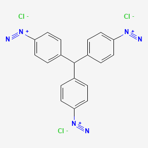 4,4',4''-Methanetriyltri(benzene-1-diazonium) trichloride