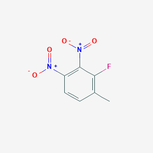 molecular formula C7H5FN2O4 B1441518 2-Fluoro-3,4-dinitrotoluene CAS No. 1167055-58-4