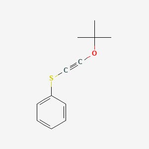 [(Tert-butoxyethynyl)sulfanyl]benzene