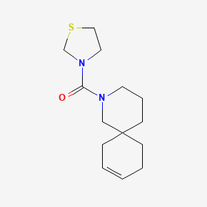 (2-Azaspiro[5.5]undec-8-en-2-yl)(1,3-thiazolidin-3-yl)methanone