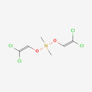 Silane, bis[(2,2-dichloroethenyl)oxy]dimethyl-