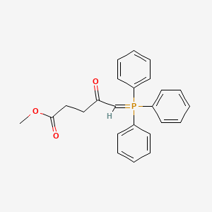 Methyl 4-oxo-5-(triphenyl-lambda5-phosphanylidene)pentanoate